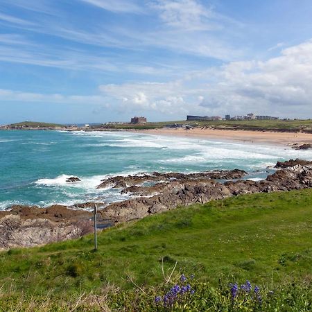 Fistral Beach Garden Apartment 3 新码头 外观 照片