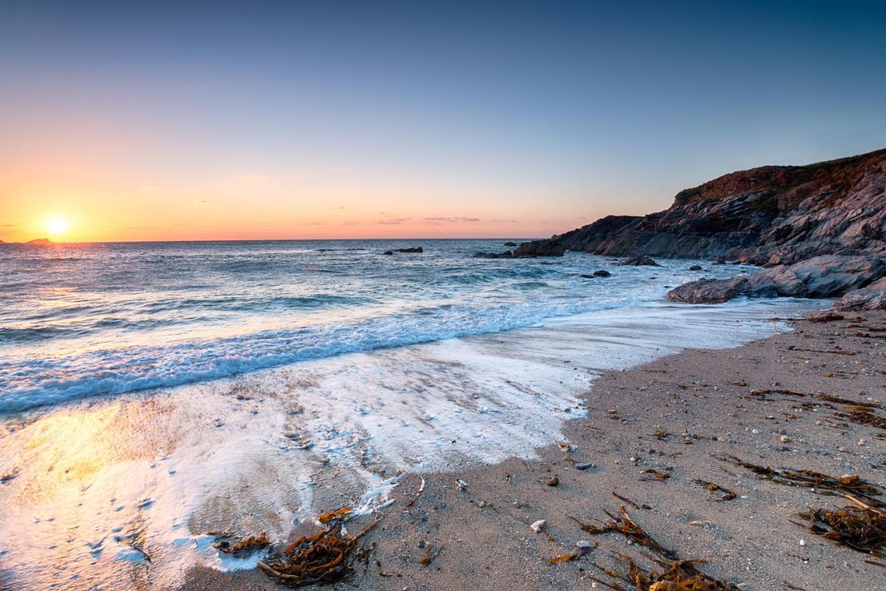 Fistral Beach Garden Apartment 3 新码头 外观 照片